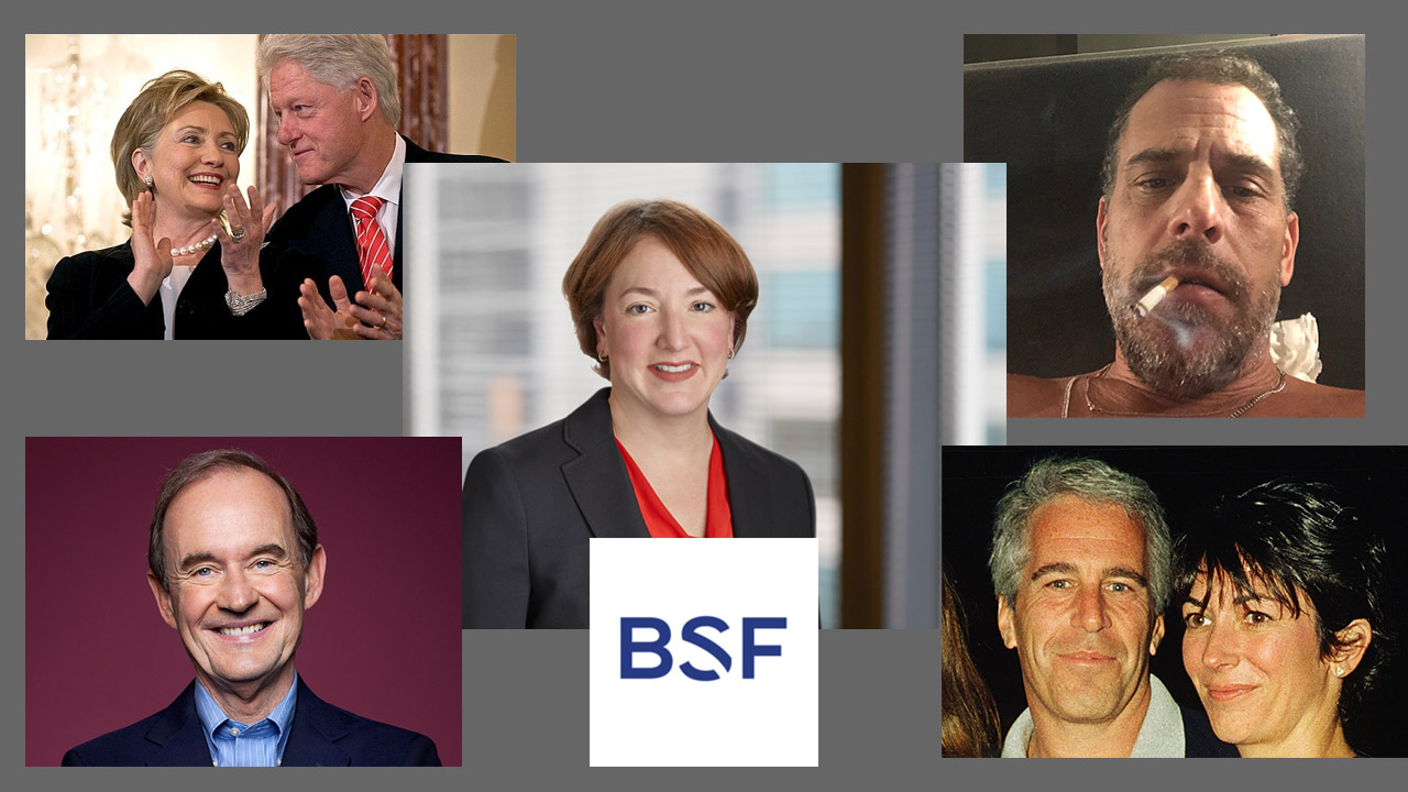 ‘LAPTOP FROM HELL’ REVEALS CLINTON-CONNECTED “BSF” LAWYERs REPRESENTING HUNTER BIDEN & EPSTEIN VICTIM VIRGINIA GIUFFRE