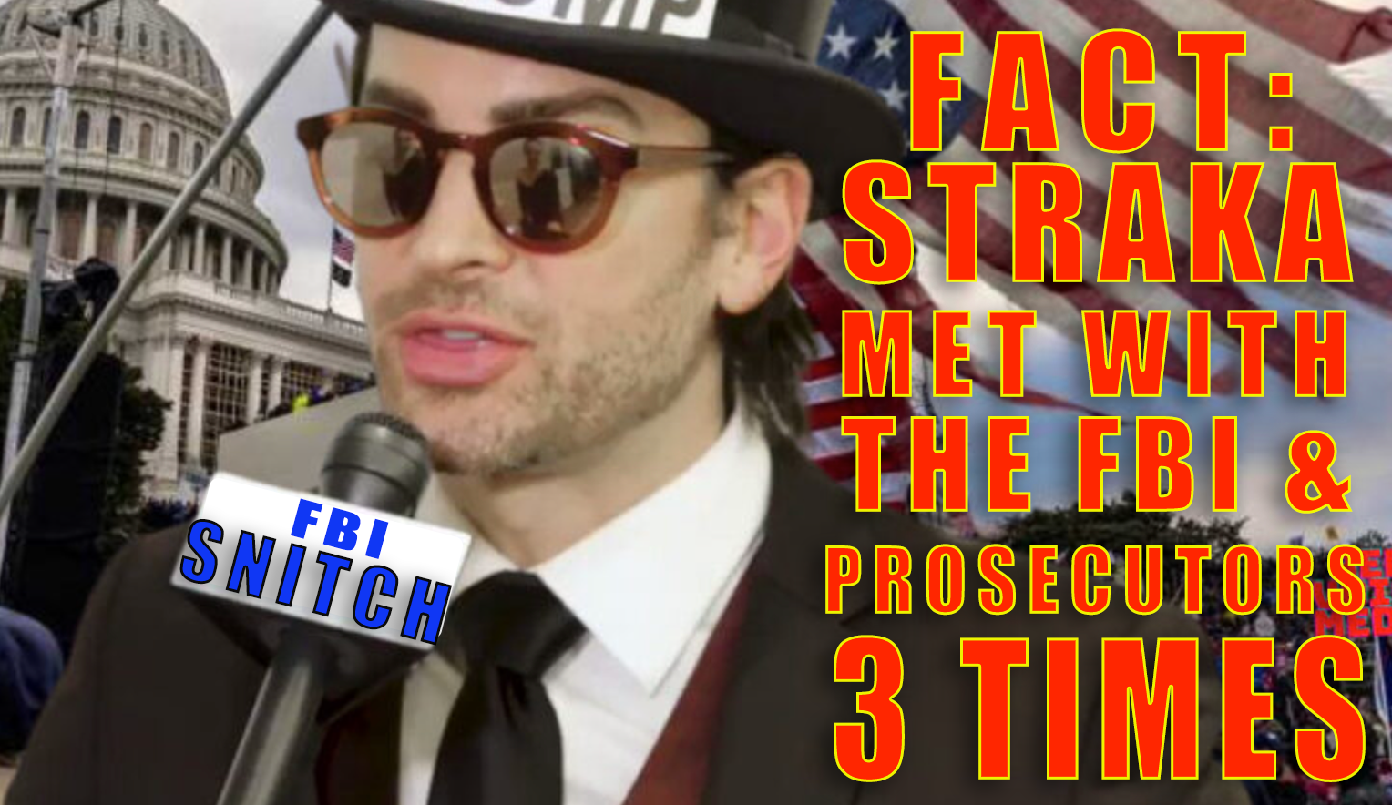 DOES THE FBI NOW HAVE THE ENTIRE WALK-AWAY DONOR & CONTACT DATABASE? BRANDON STRAKA MET WITH THEM 3 TIMES