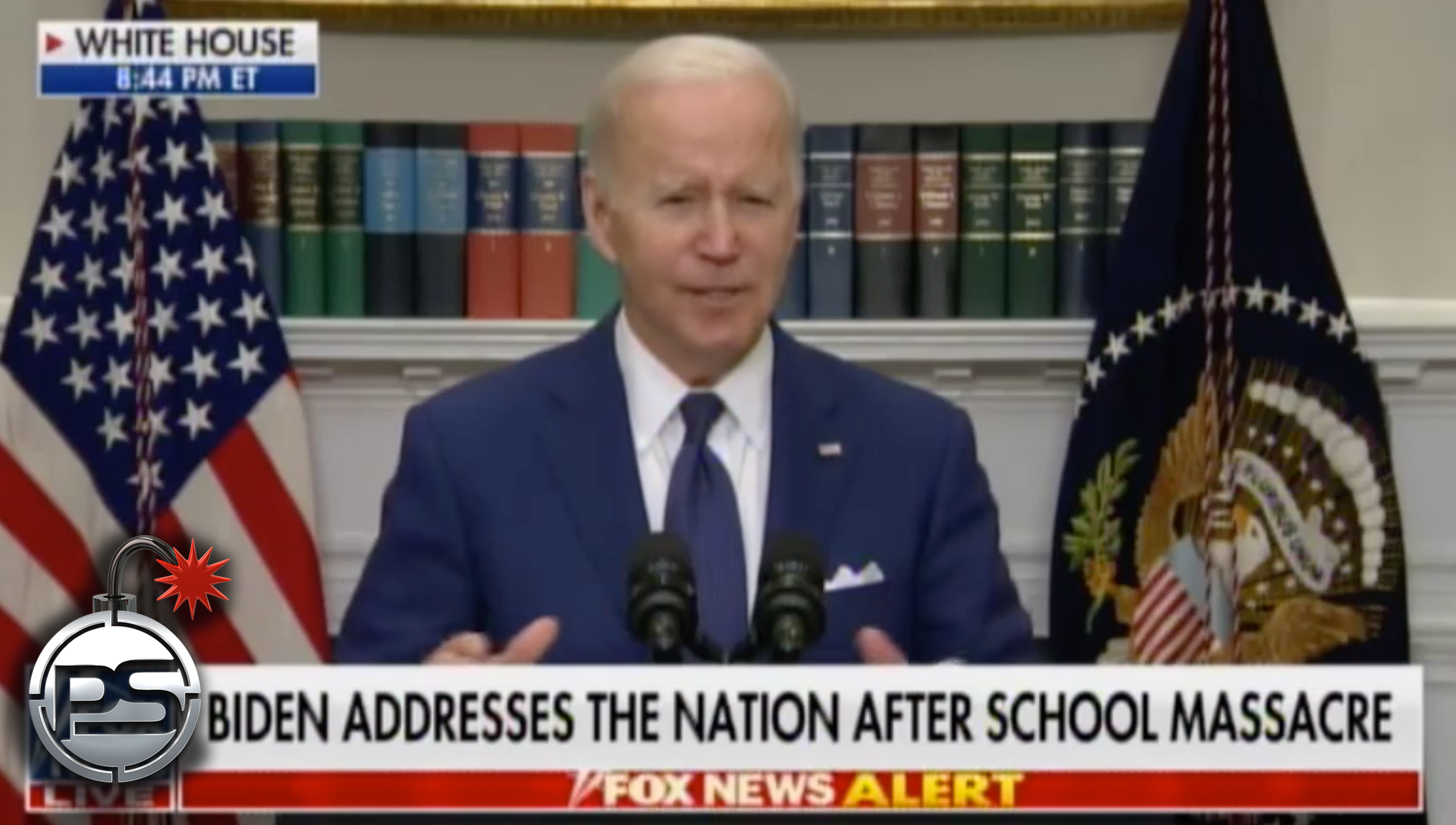 BIDEN DESECRATES MURDERED CHILDREN