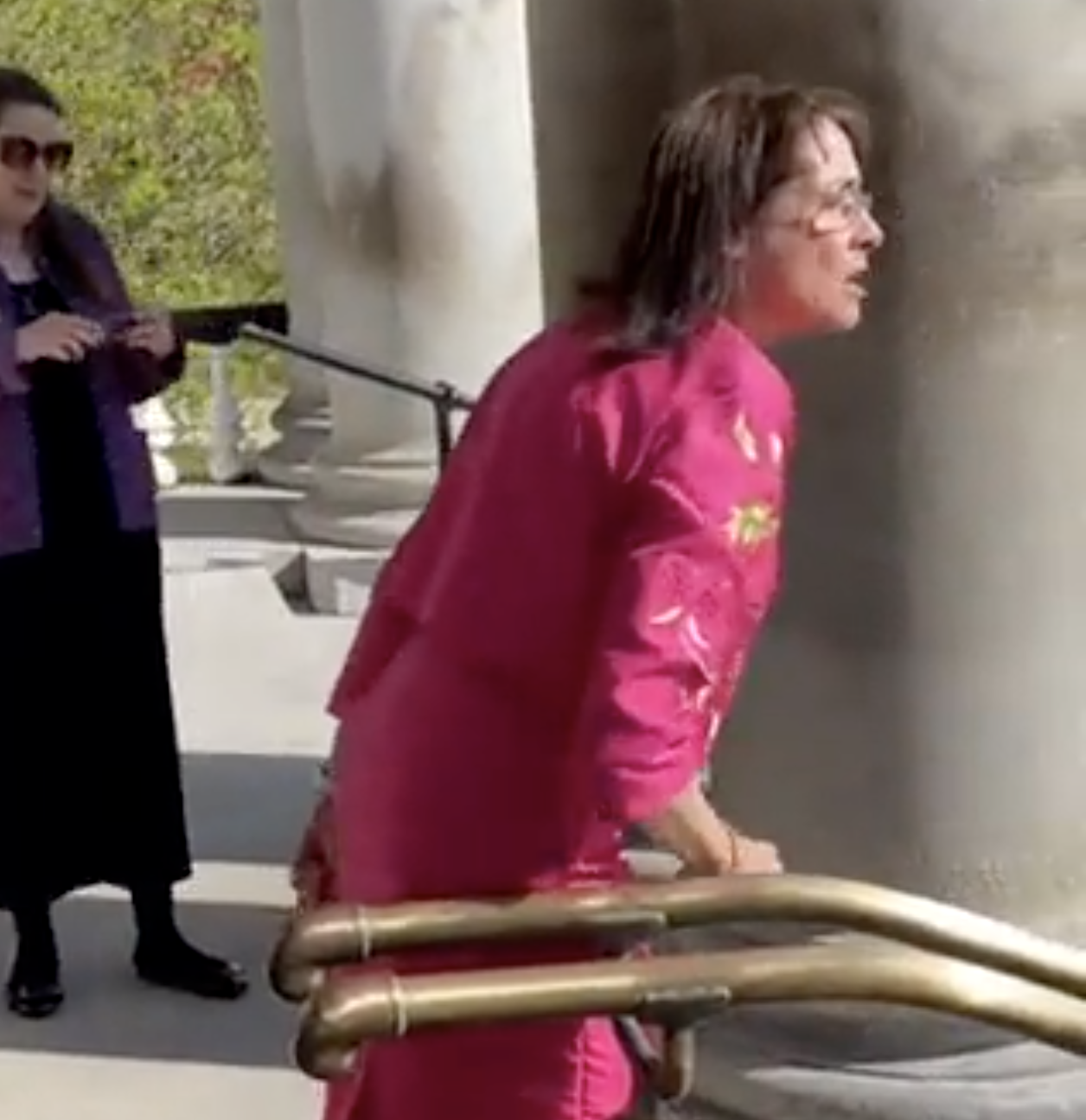 NH GOP Lawmaker Susan Delemus Screams ‘Murderers!’ At Pro-Choice Activists
