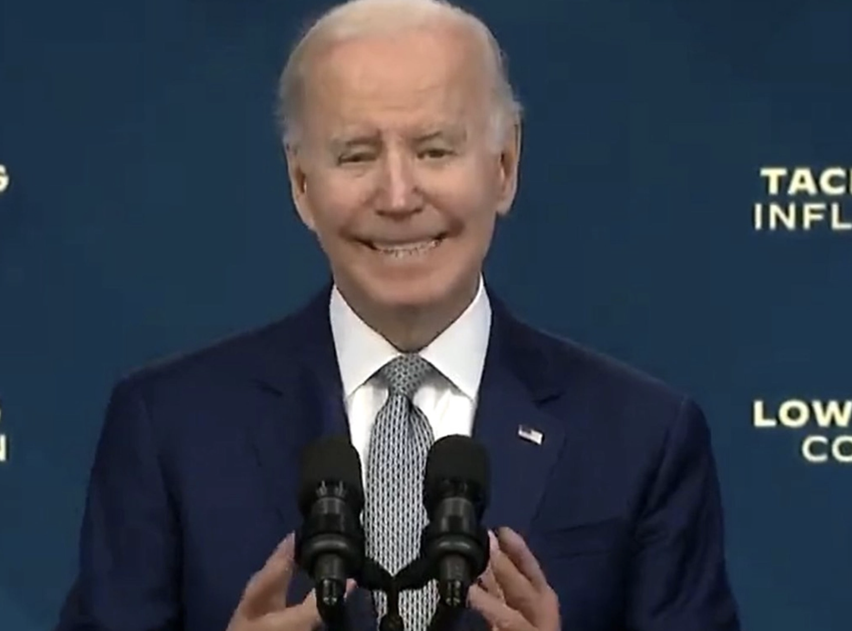 Joe Biden Makes Creepy Comment About ‘Tasting’ American’s Frustration