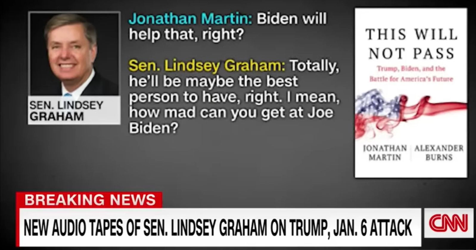 Bombshell Audio Reveals Lindsey Graham Claiming Nation Will “Unify Around Biden” After Jan. 6