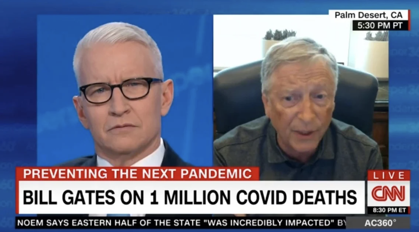 Bill Gates Says Adults Over 50 Will Probably Have to Get Covid Boosters Every 6 Months… Until We Get Better Vaccines