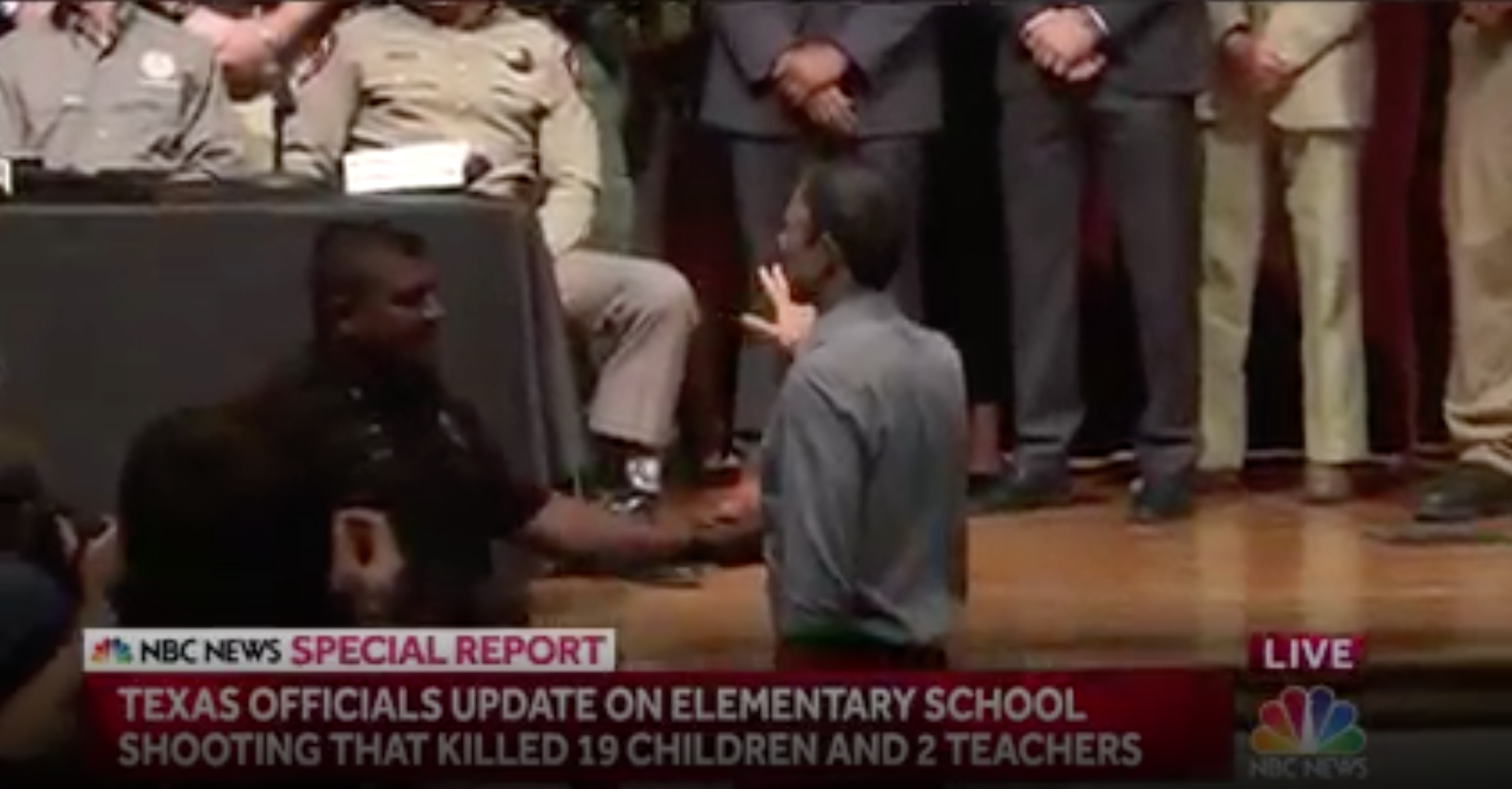 “Sick son-of-a-b**tch” – Beto Crashes Uvalde Press Conference