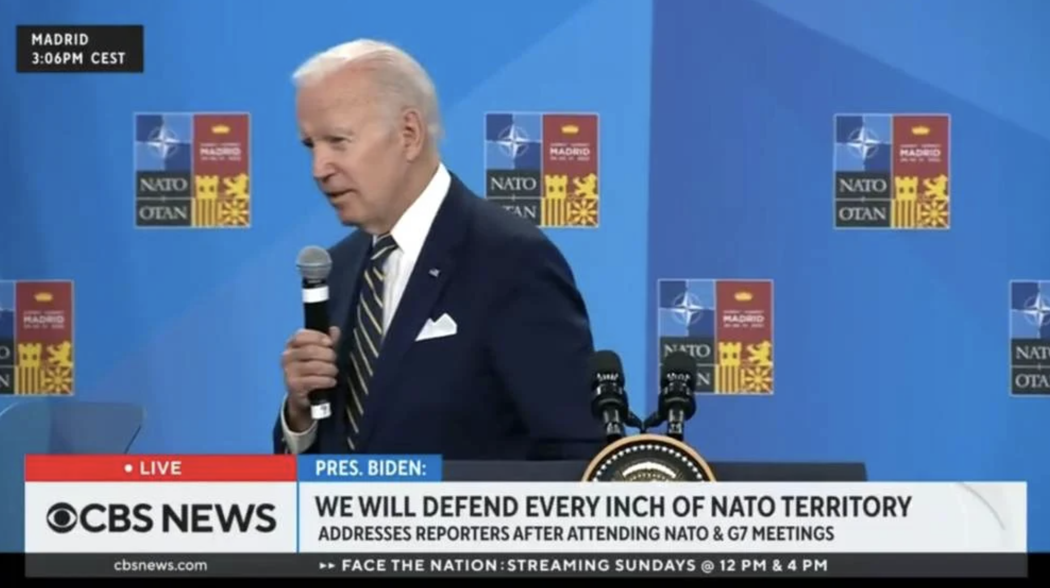 Biden Calls for Lifting Filibuster to Legalize Abortion After Vicious Attack on Supreme Court at NATO Press Conference in Spain