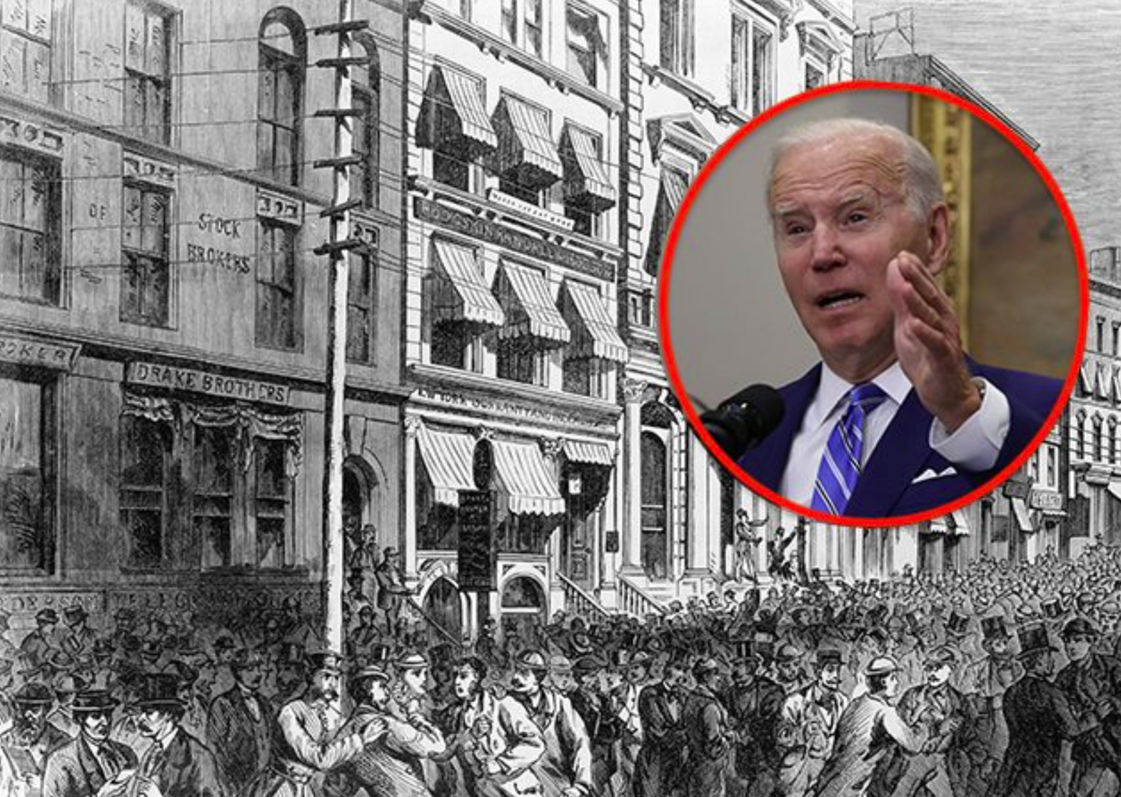 Biden’s Economy Sees Worst First Half for Stocks Since 1872