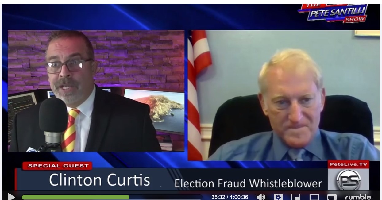 TELL ALL: “There Is No Democracy With The Machines” Democrat Author Of Source Code  Clinton Curtis [VIDEO]