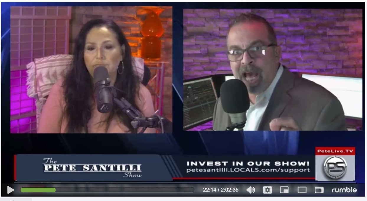FIREY! Need An Adrenaline Surge? This Episode Of The Pete Santilli Show Is Your Huckleberry