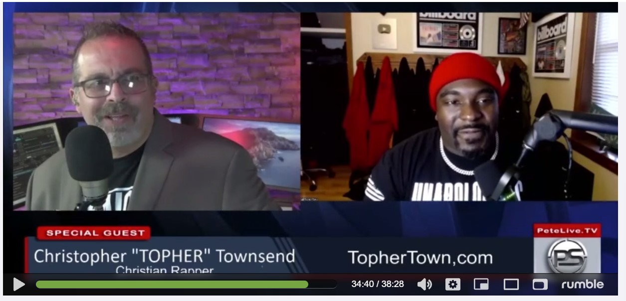 Topher Raps About Country And God: ‘Voting For Democrats Because Everyone Else Doesn’t Fill My Hunger For Knowledge’