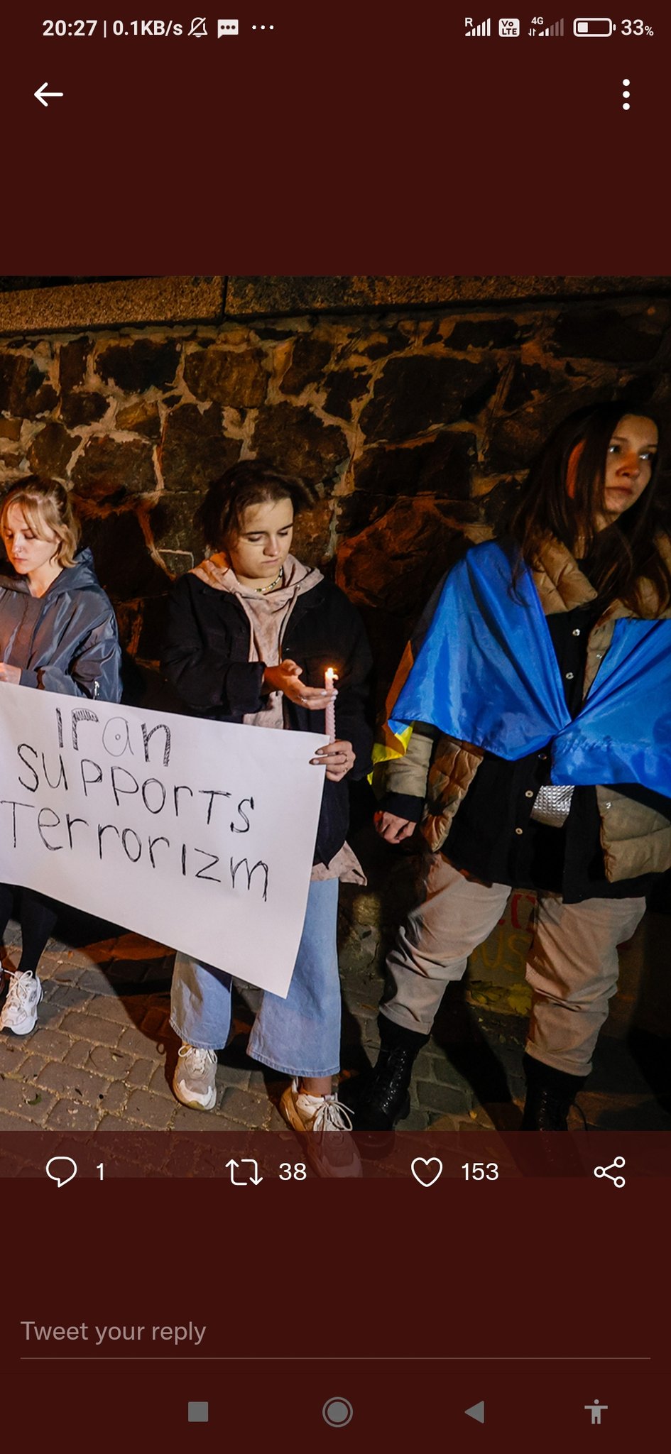 Did Biden Pay For This? Protesters Gather In Front Of Iranian Embassy in Kyiv Over Arms Sales to Russia, 4 Dead In Drone Attacks