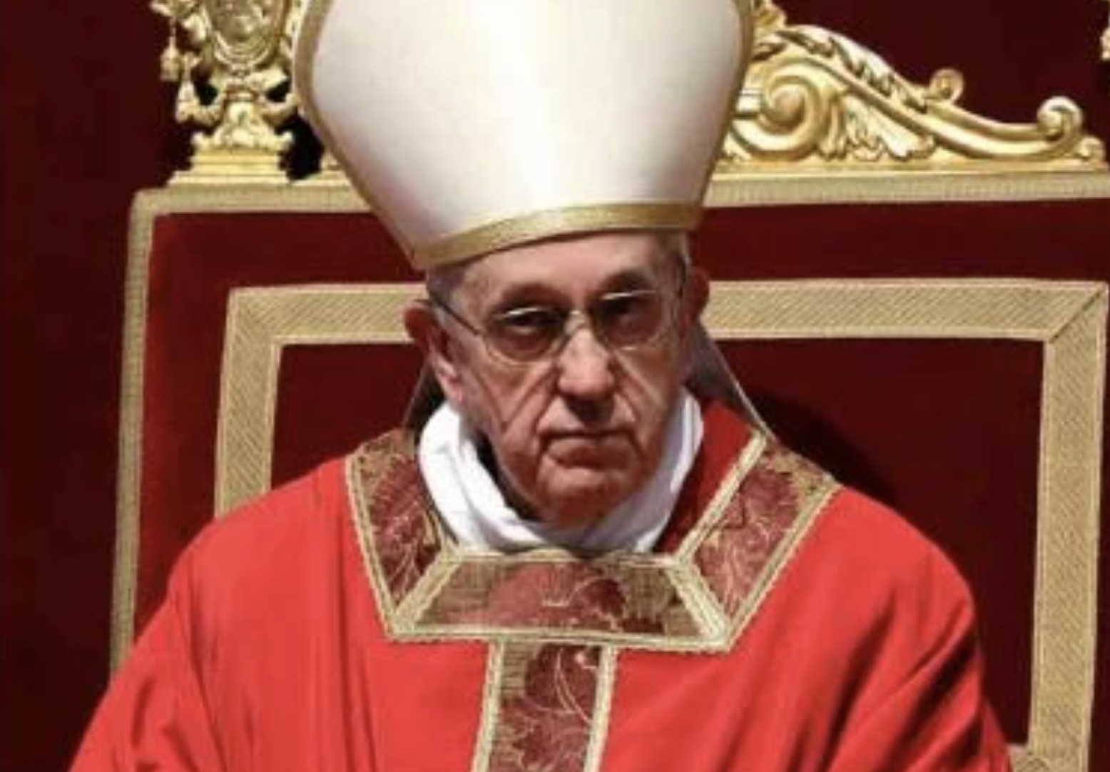 Red Pope Francis Calls for “New Economic System” that Guarantees “Food, Health, Economic and Social Rights”