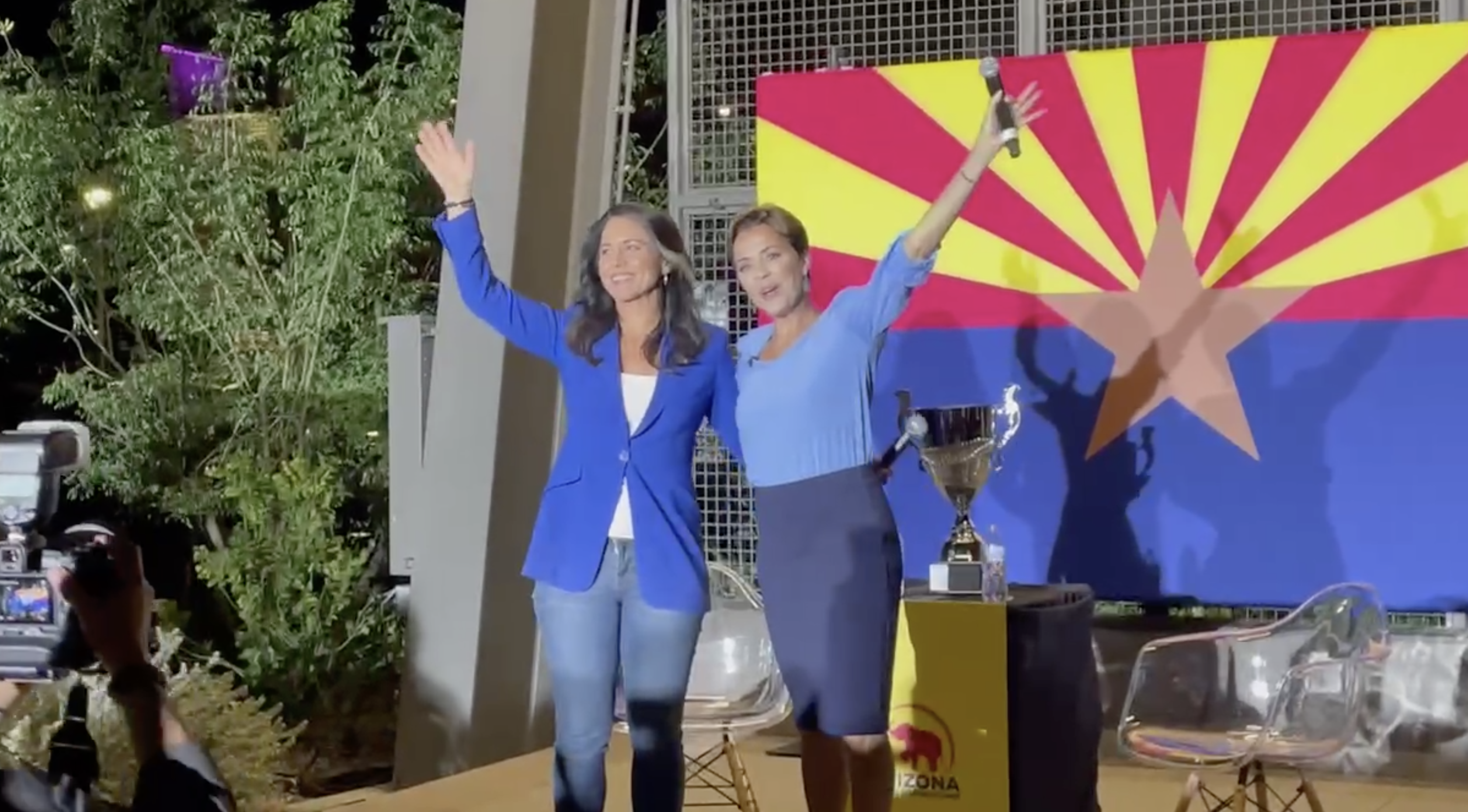 Kari Lake, Blake Masters, Abe Hamadeh Rally With Former Democrat Tulsi Gabbard