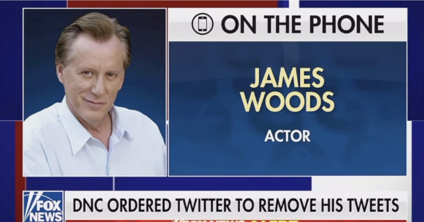 Tucker Carlson Discusses the Twitter Political Censorship and Targeting with James Woods