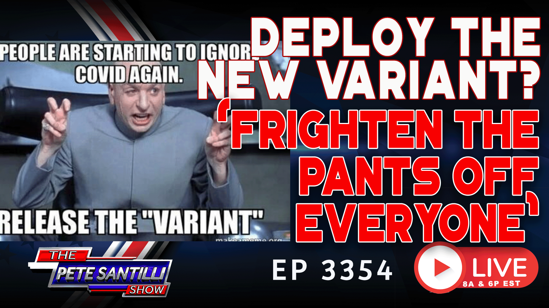 Matt Hancock’s Plan To “Deploy The New Variant” To “Frighten The Pants Off Everyone”