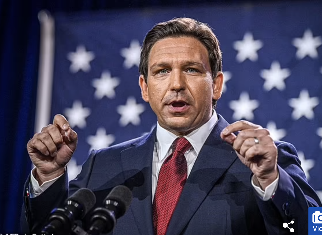 DeSantis says Trump should’ve given up power like George Washington