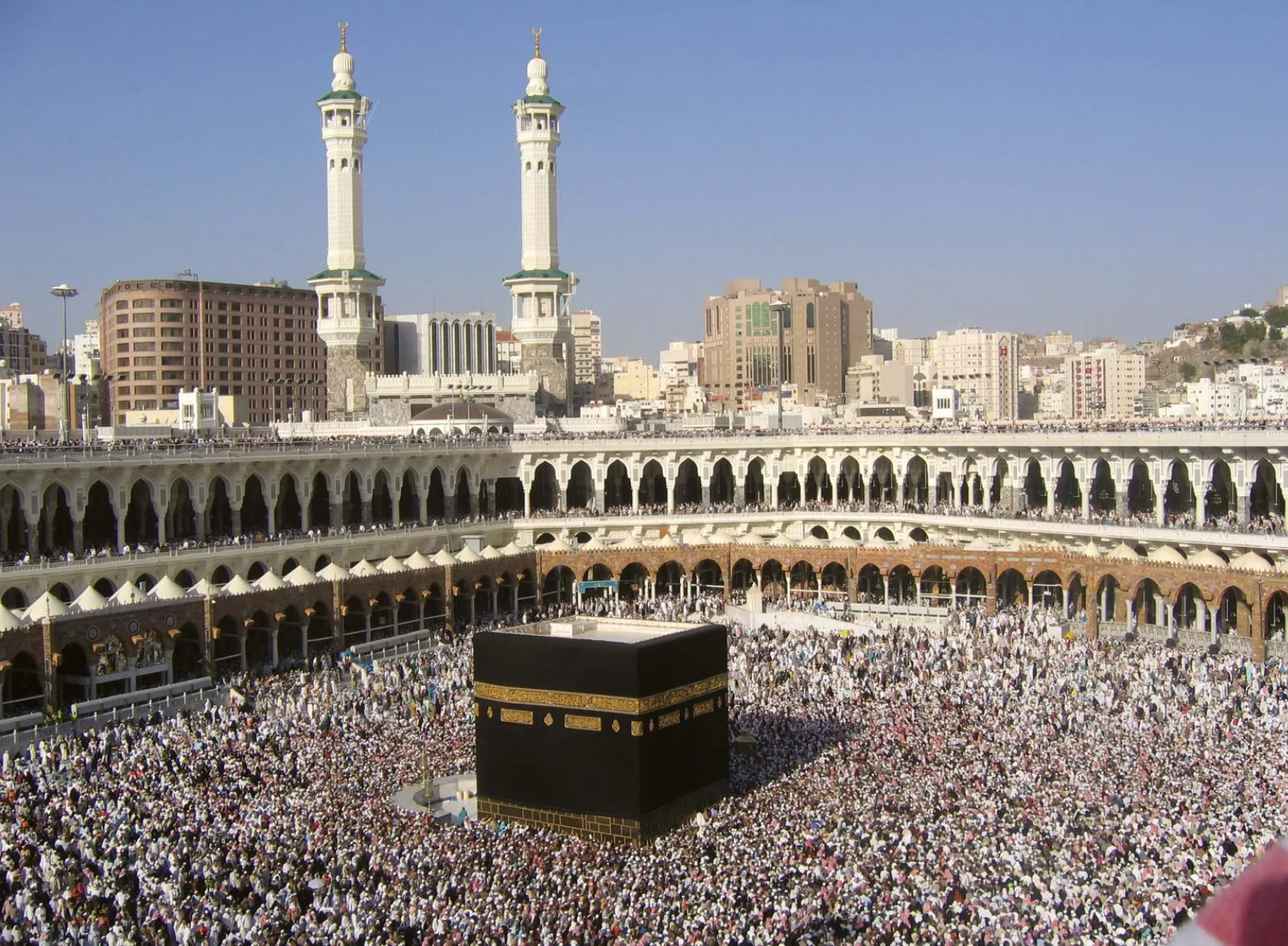 ‘Biblical’ :  Swarm Of Locusts Descend On Mecca During Ramadan