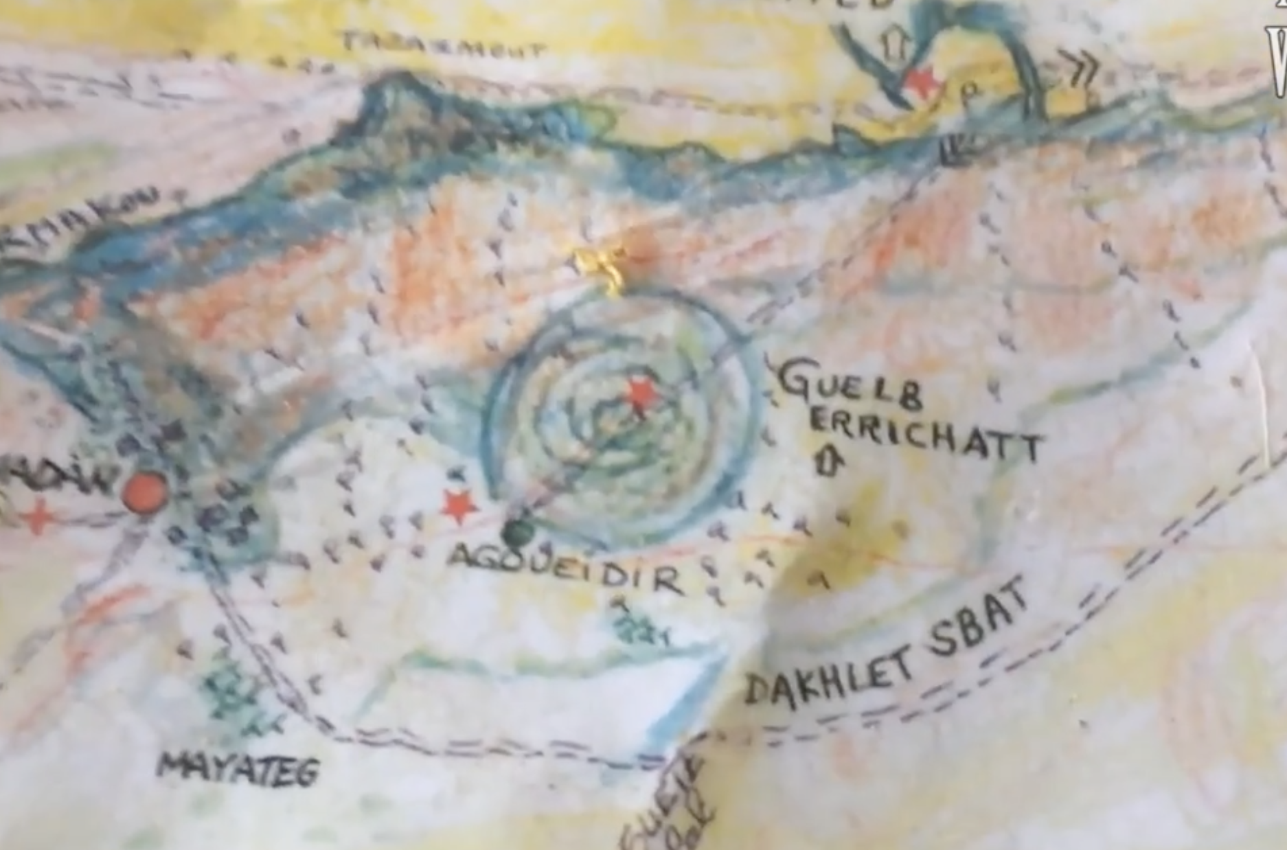 The Richat Structure — Was It Once Atlantis?