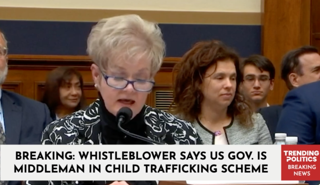 BREAKING: Whistleblower Claims US Government is the ‘Middleman’ in Child Trafficking Operation
