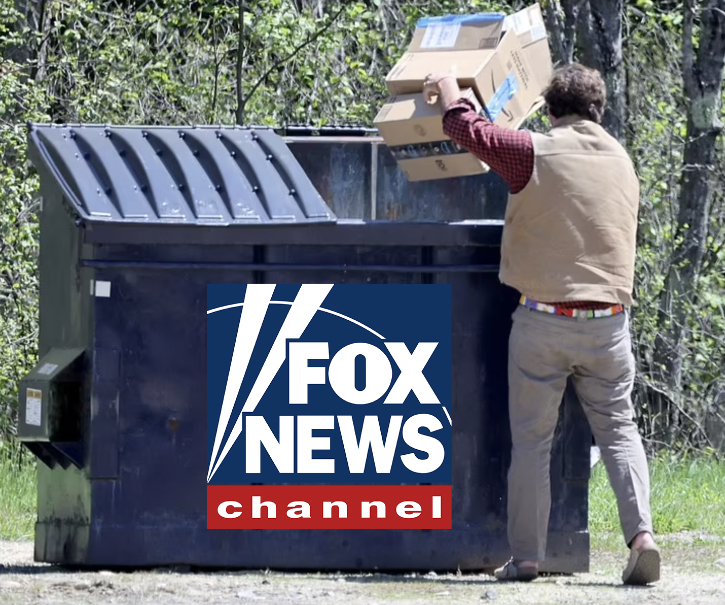 Tucker Carlson seen rebuilding satellite studio after Fox Raids & Seizes Studio Equipment